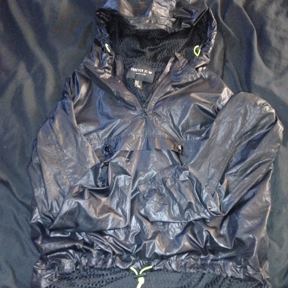 Forever 21 hooded anorak